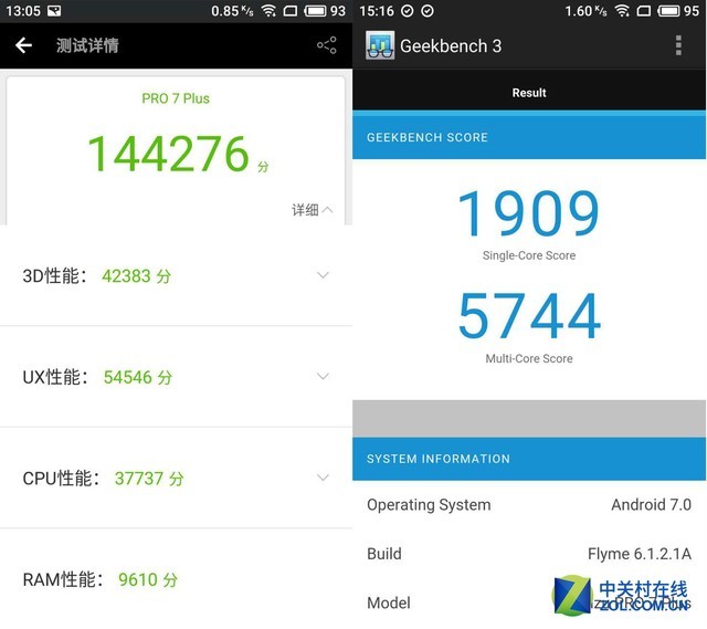 高性能低“油耗”魅族PRO 7 Plus性能评测